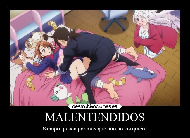 MALENTENDIDOS - Siempre pasan por mas que uno no los quiera