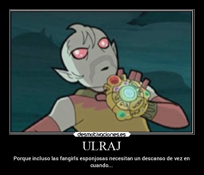 ULRAJ - Porque incluso las fangirls esponjosas necesitan un descanso de vez en
cuando...