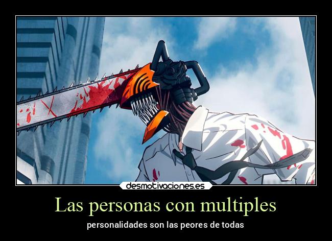 Las personas con multiples -
