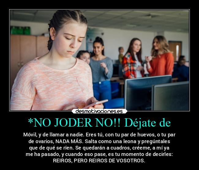 carteles escuela granada institutos acoso risas sweeptheleg familyforce5 temazo arrojo vamosquetupuedes desmotivaciones
