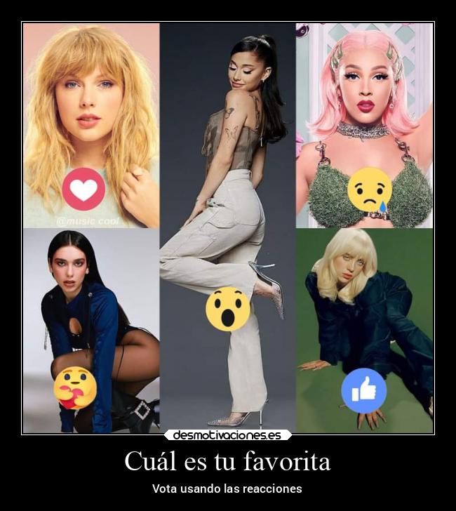 Cuál es tu favorita -