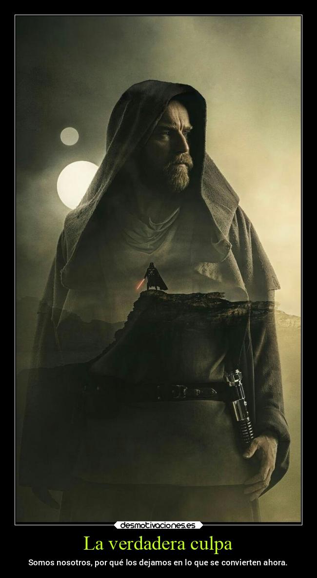 La verdadera culpa - Somos nosotros, por qué los dejamos en lo que se convierten ahora.