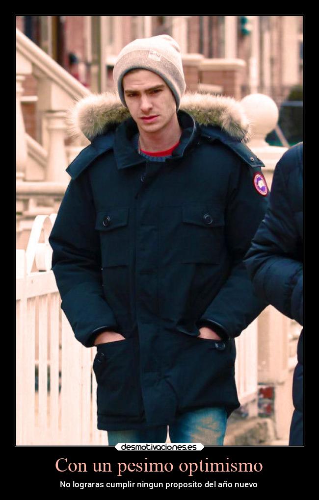carteles tristeza pesimismo optimismo logros cumplir propositos nuevo nieve nieve2023 desmotivaciones