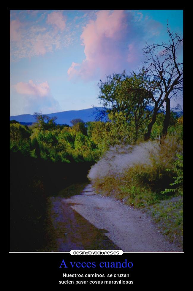 A veces cuando - 