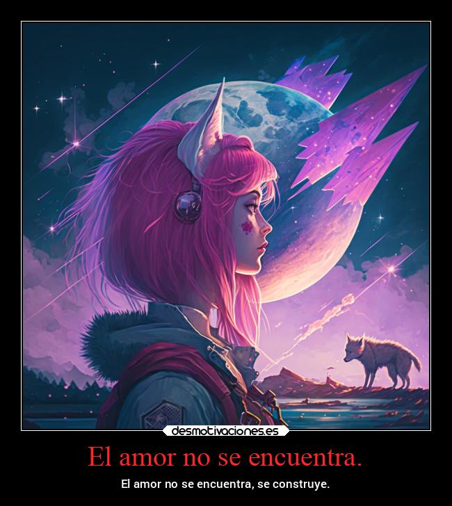 El amor no se encuentra. -