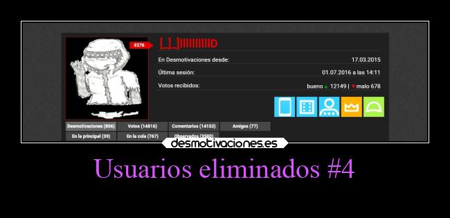 Usuarios eliminados #4 - 