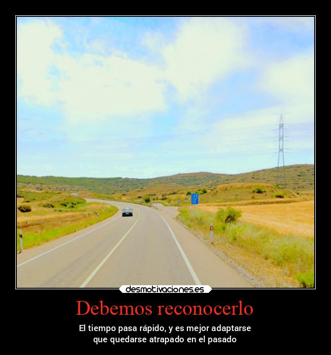 Debemos reconocerlo - 