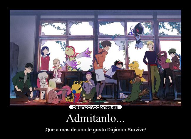 Admitanlo... - ¡Que a mas de uno le gusto Digimon Survive!