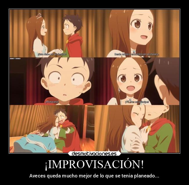 ¡IMPROVISACIÓN! - Aveces queda mucho mejor de lo que se tenia planeado...