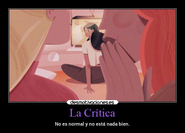 La Crítica - No es normal y no está nada bien.