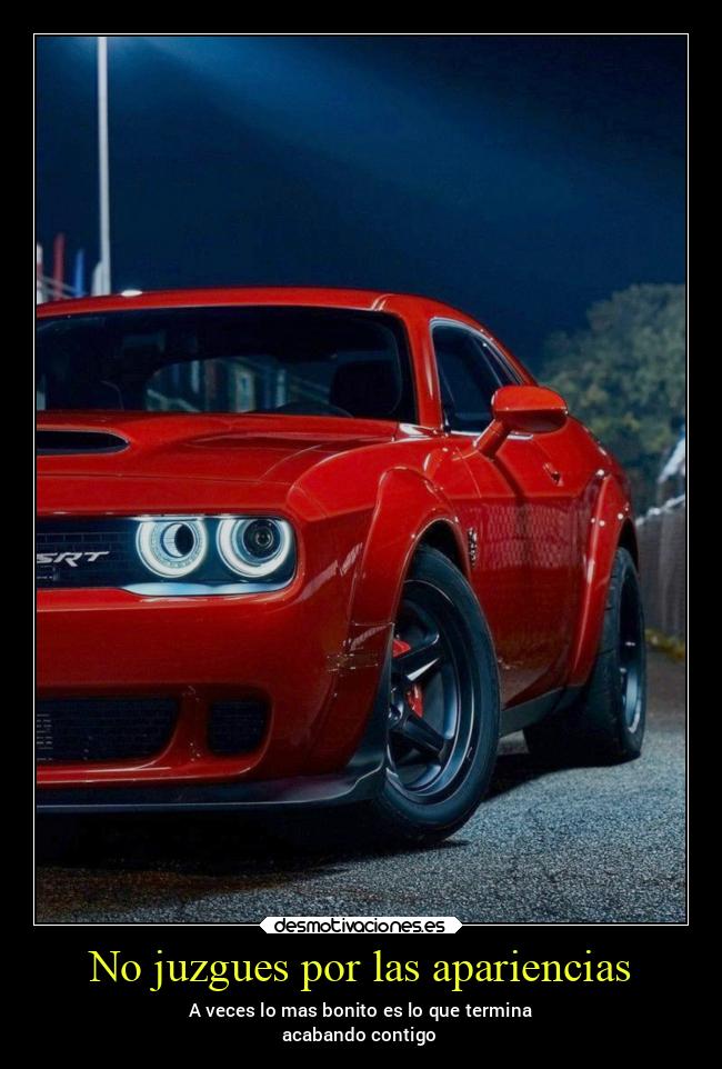 No juzgues por las apariencias -