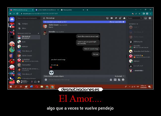 El Amor.... - algo que a veces te vuelve pendejo