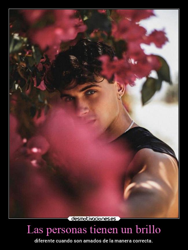 Las personas tienen un brillo - 