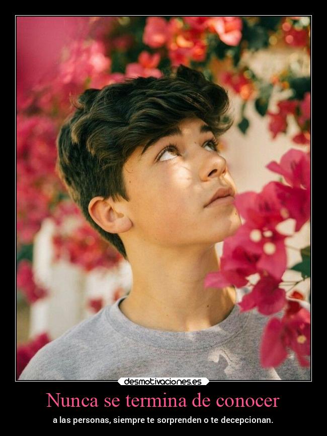 Nunca se termina de conocer - 