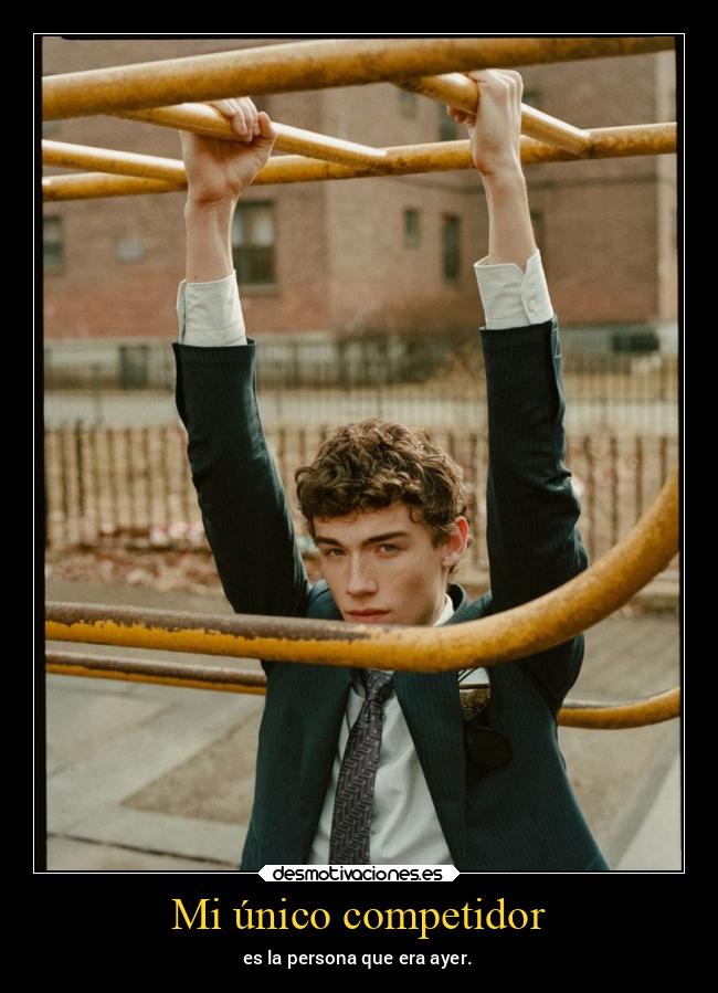 Mi único competidor -