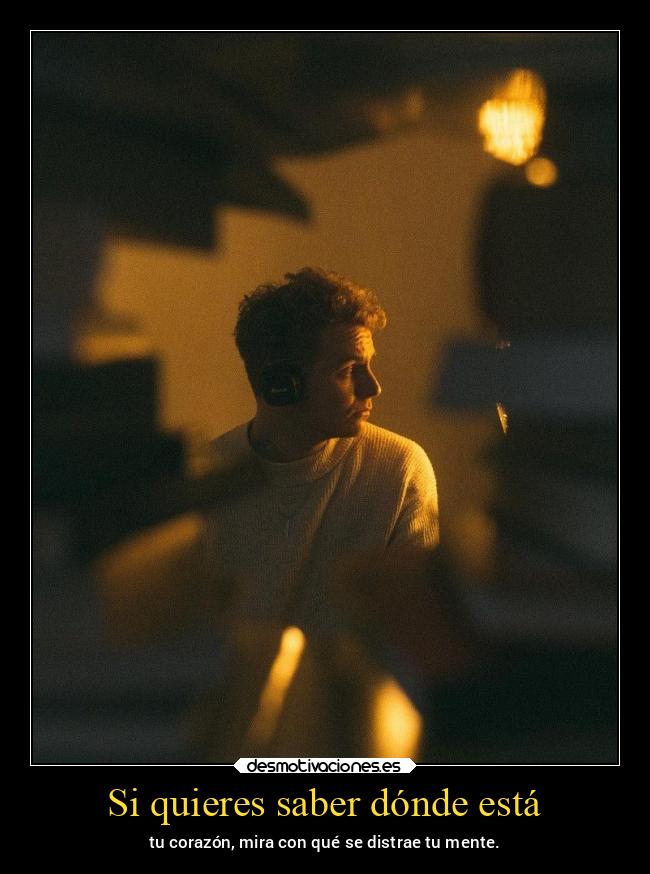Si quieres saber dónde está - 