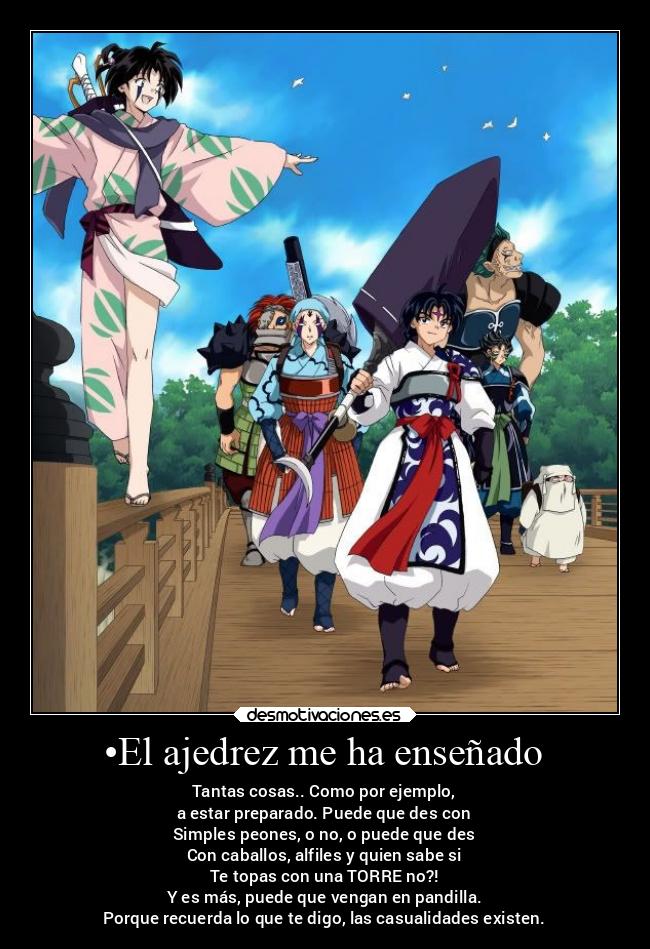 carteles enemigo pandillas torre bankotsu inuyasha pedazodeanime tencuidado andateconojo casualidades desmotivaciones
