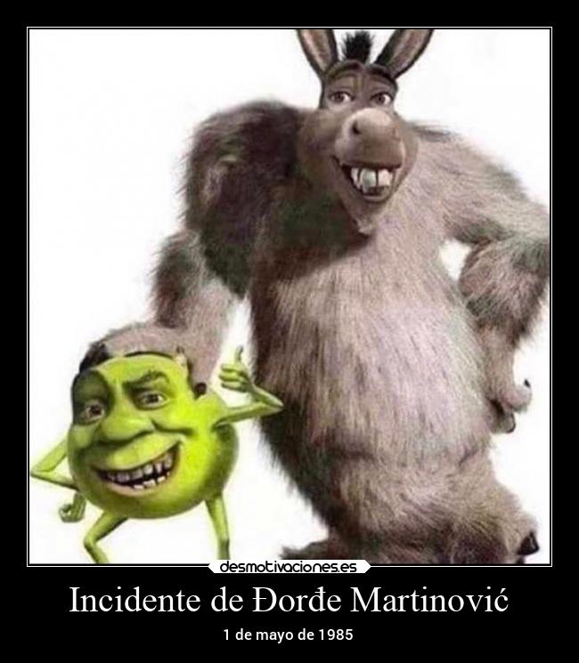 Incidente de Đorđe Martinović - 1 de mayo de 1985