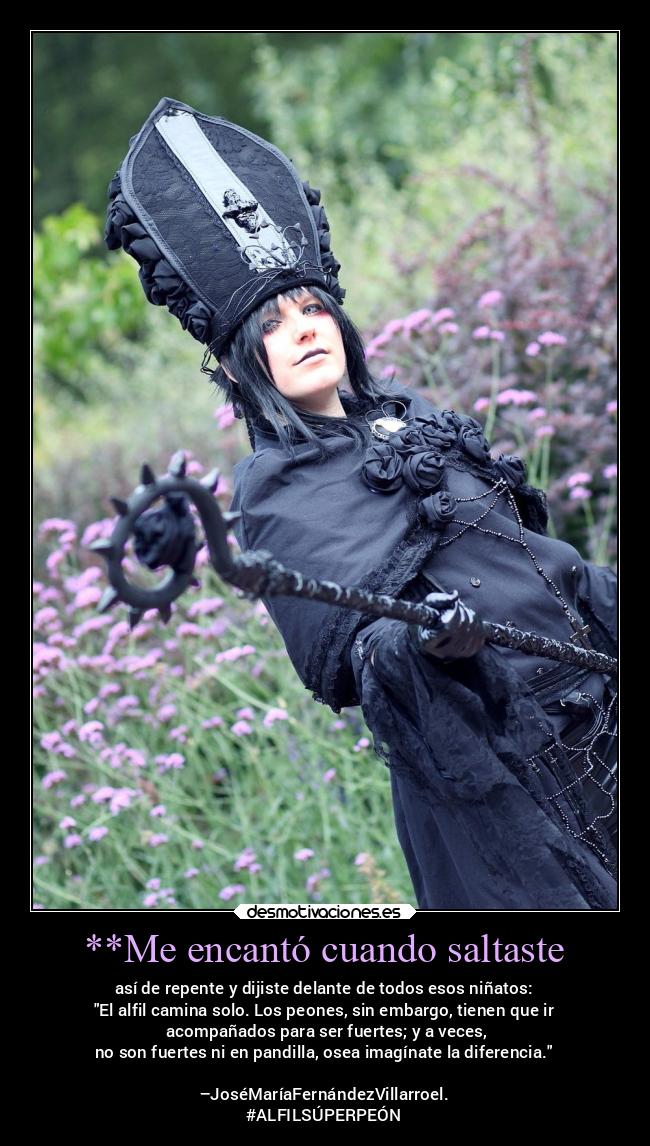 **Me encantó cuando saltaste - 