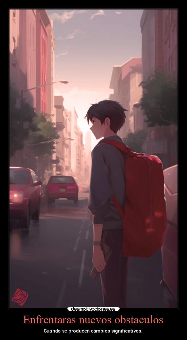 Enfrentaras nuevos obstaculos - Cuando se producen cambios significativos.