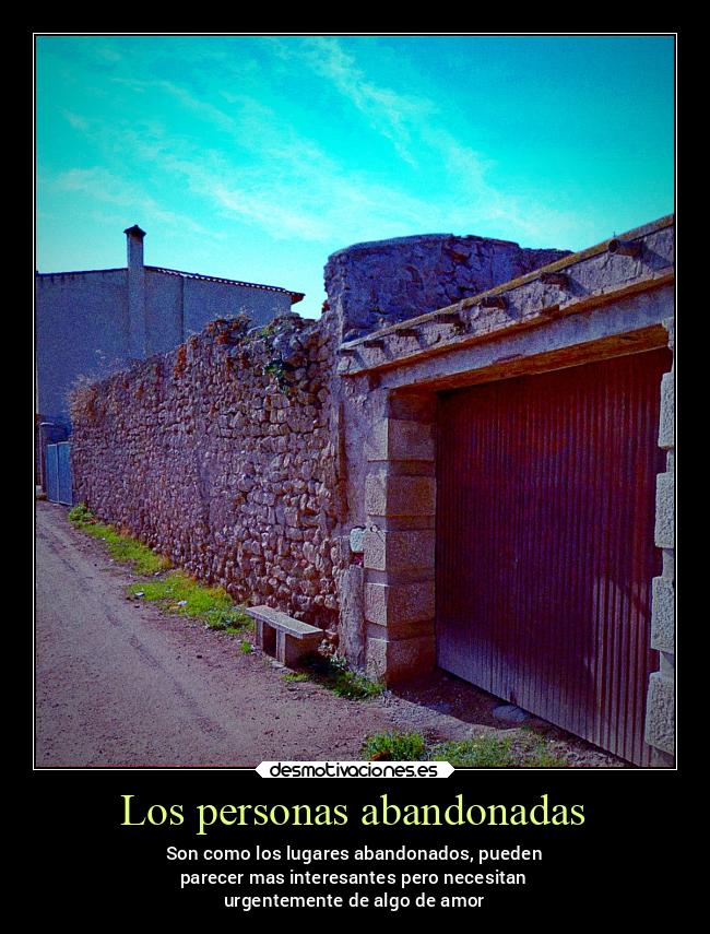Los personas abandonadas -
