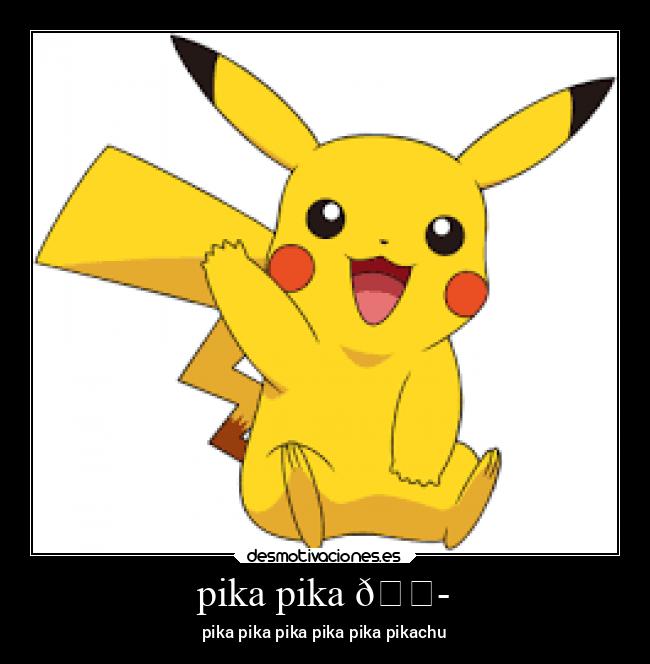 pika pika 😭 -