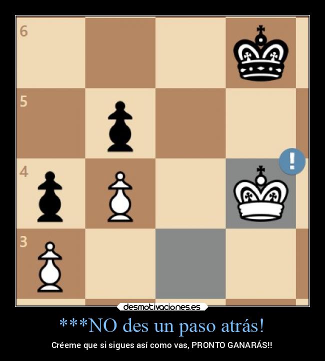 ***NO des un paso atrás! - 