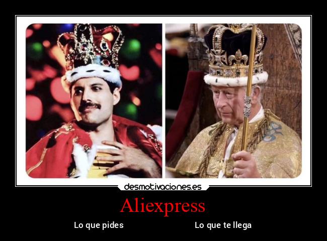Aliexpress - Lo que pides                                  Lo que te llega