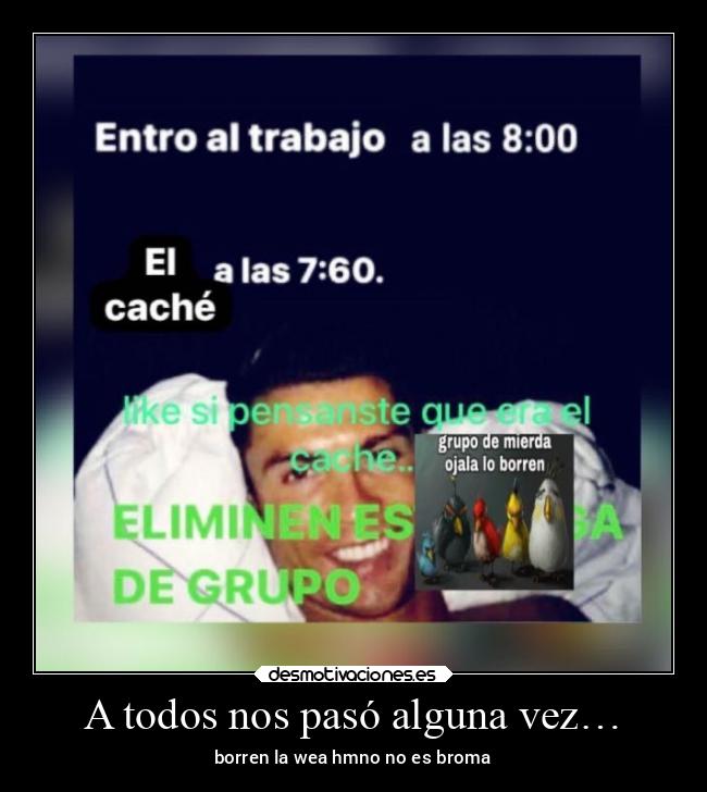 carteles ausencia desmotivaciones