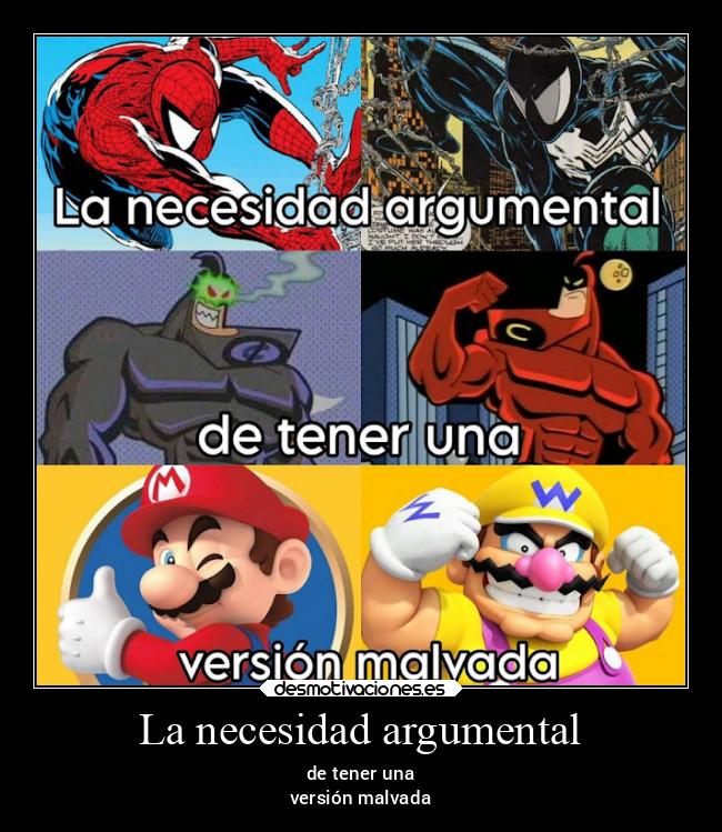 La necesidad argumental -