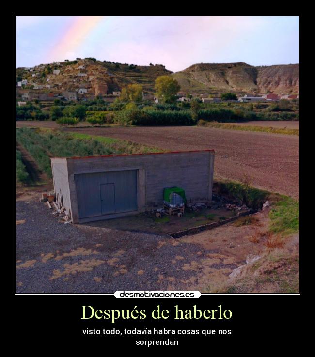 Después de haberlo - 