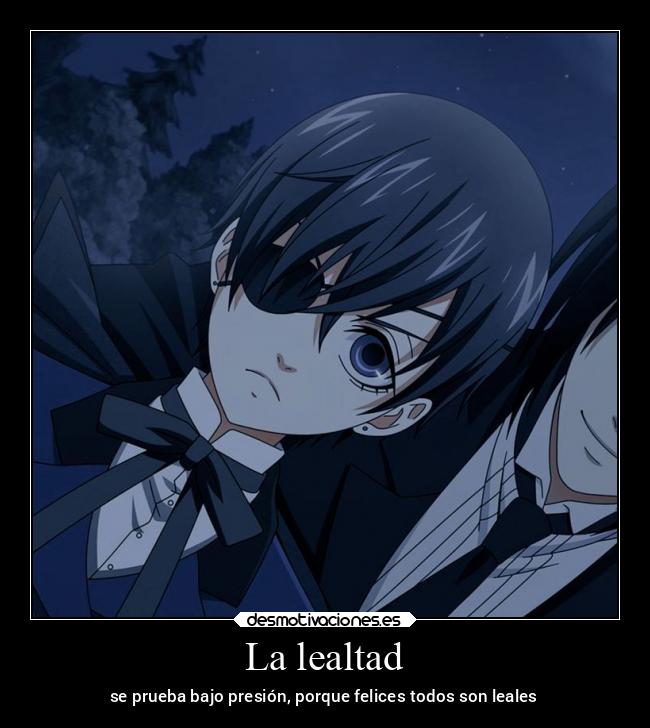 La lealtad - se prueba bajo presión, porque felices todos son leales