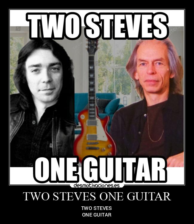 TWO STEVES ONE GUITAR - TWO STEVES
ONE GUITAR