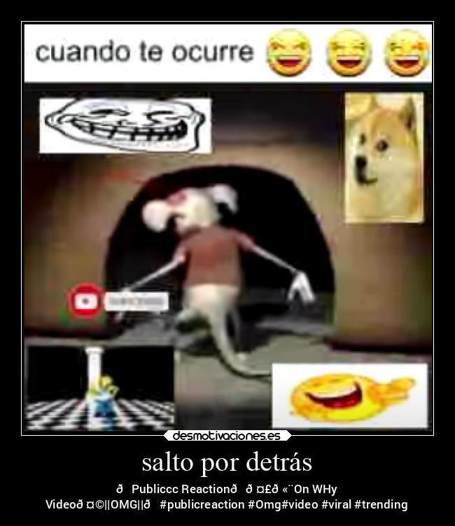 salto por detrás - 😂Publiccc Reaction😂🤣🫨On WHy
Video🤩||OMG||😅#publicreaction #Omg#video #viral #trending