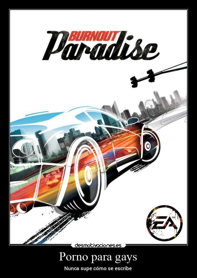 Porno para gays - Nunca supe cómo se escribe