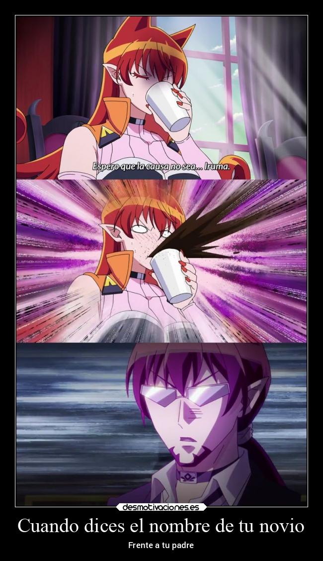 Cuando dices el nombre de tu novio - Frente a tu padre