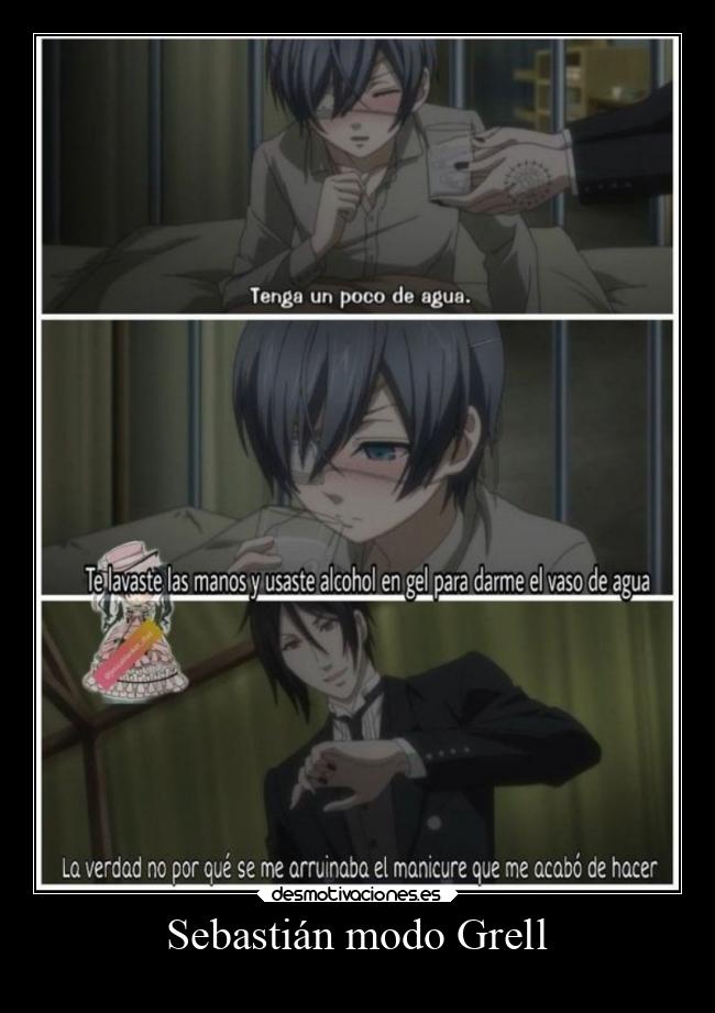 Sebastián modo Grell -