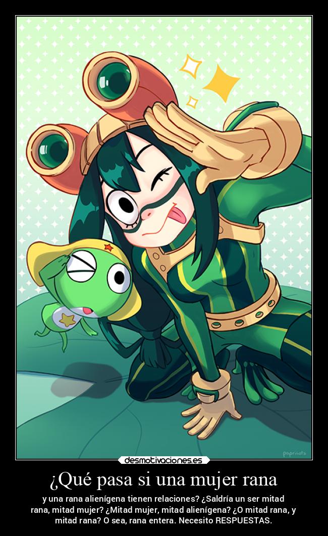 carteles mujer anime sargento keroro desmotivaciones