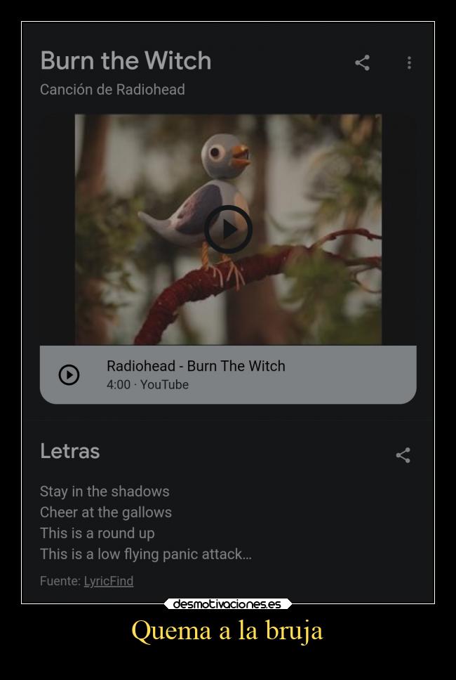Quema a la bruja - 
