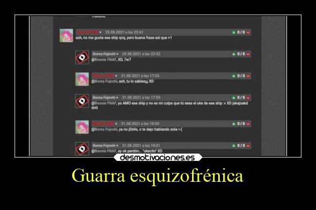 Guarra esquizofrénica - 