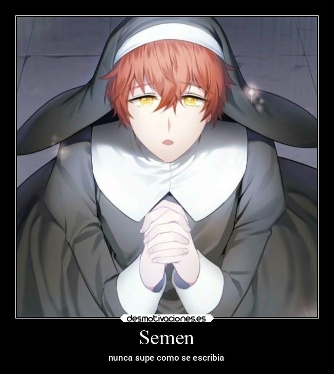 Semen - nunca supe como se escribia