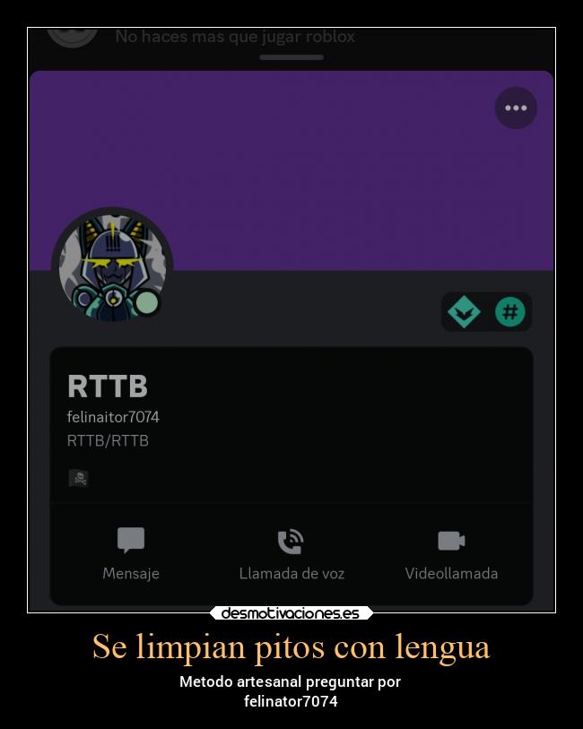 Se limpian pitos con lengua - 