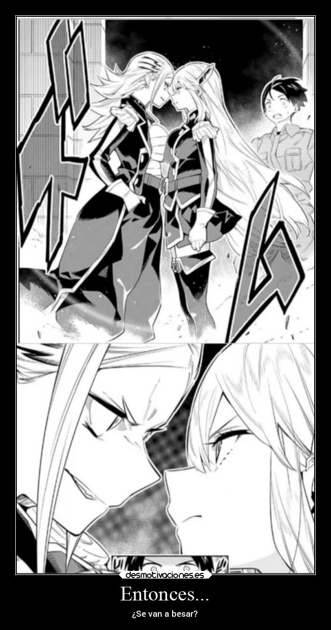 Entonces... - ¿Se van a besar?