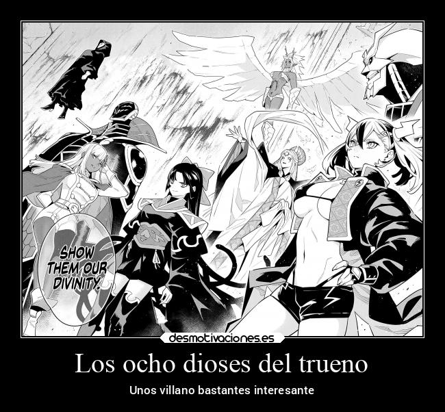 Los ocho dioses del trueno - Unos villano bastantes interesante