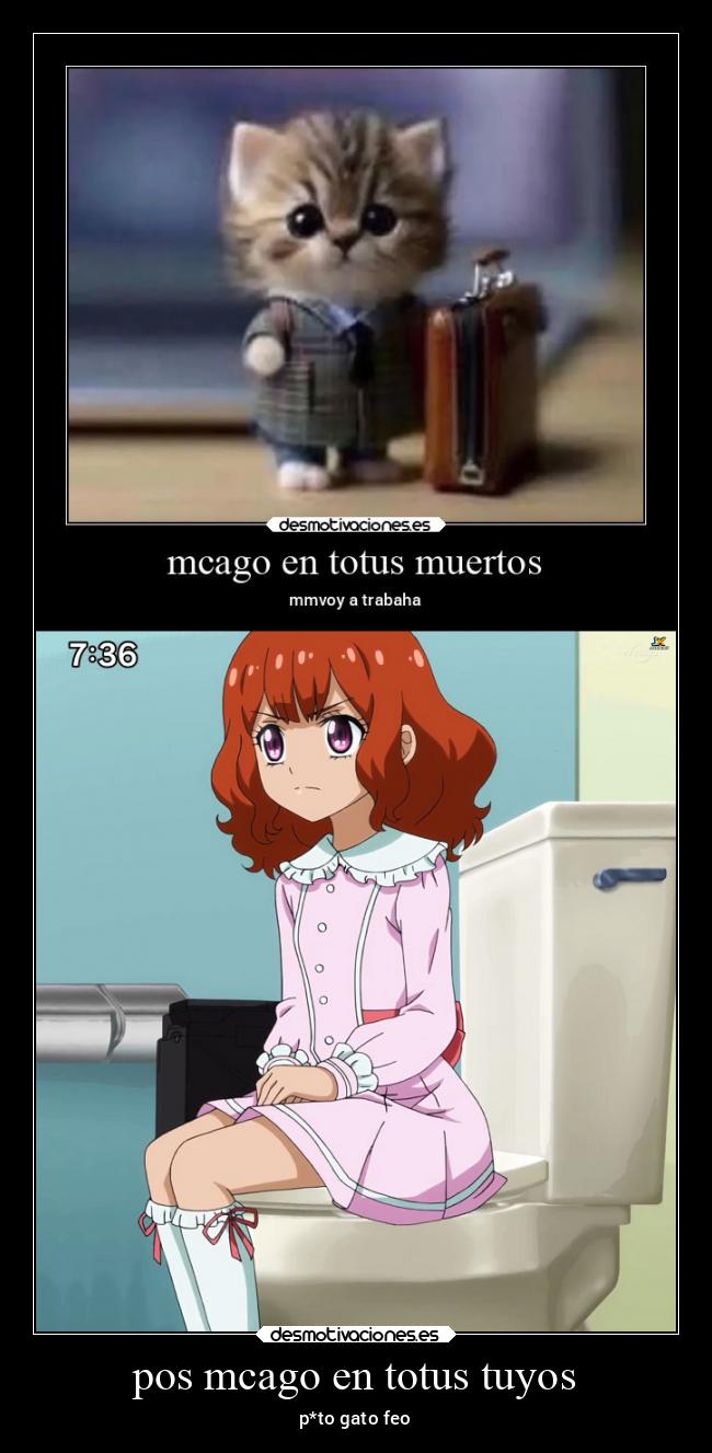 pos mcago en totus tuyos - p*to gato feo