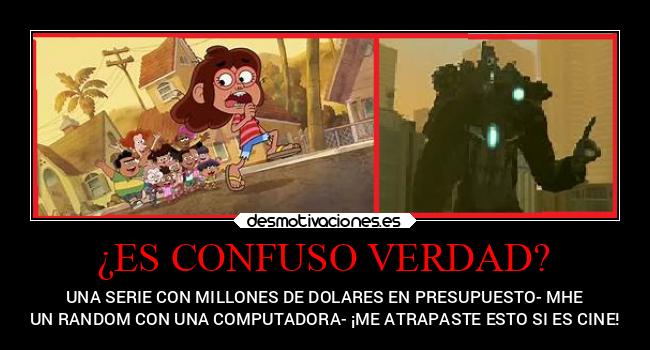 ¿ES CONFUSO VERDAD? - UNA SERIE CON MILLONES DE DOLARES EN PRESUPUESTO- MHE
UN RANDOM CON UNA COMPUTADORA- ¡ME ATRAPASTE ESTO SI ES CINE!