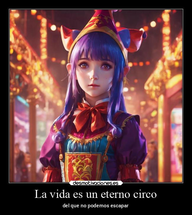 La vida es un eterno circo - del que no podemos escapar