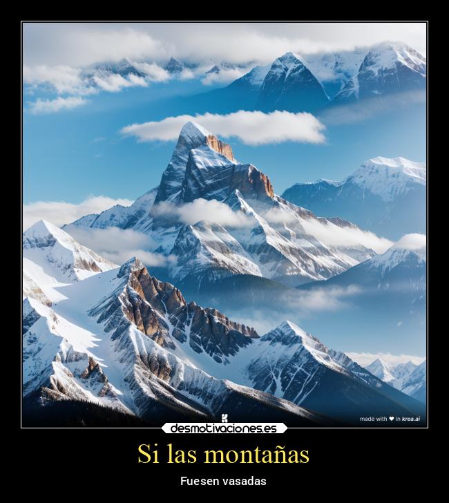 Si las montañas - 