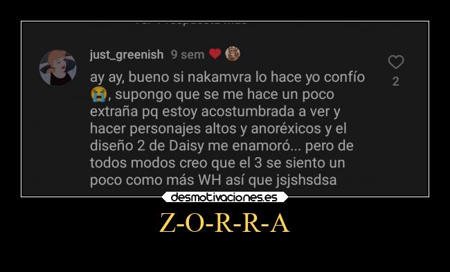 Z-O-R-R-A - 