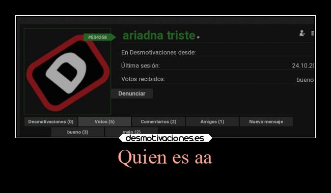 Quien es aa - 